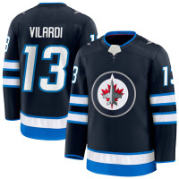 13 Gabriel Vilardi Winnipeg Jets Home Premium Navy Jersey