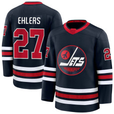27 Nikolaj Ehlers Winnipeg Jets Alternate Premium Navy Jersey