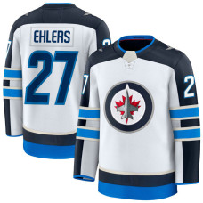 27 Nikolaj Ehlers Winnipeg Jets Away Premium White Jersey