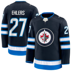 27 Nikolaj Ehlers Winnipeg Jets Home Premium Navy Jersey