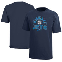 Winnipeg Jets Champion Youth Jersey T-Shirt - Navy