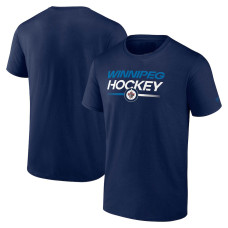 Winnipeg Jets Authentic Pro Primary T-Shirt - Navy