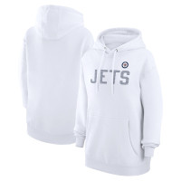 Winnipeg Jets G-III 4Her by Carl Banks Women's Dot Print Pullover Hoodie - White
