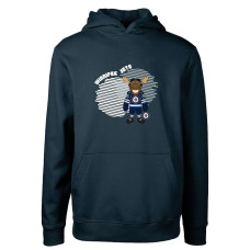 Winnipeg Jets Levelwear Youth Podium Pullover Hoodie - Navy