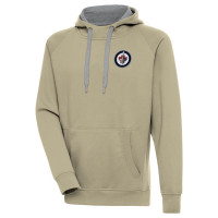 Winnipeg Jets Antigua Victory Pullover Hoodie - Khaki
