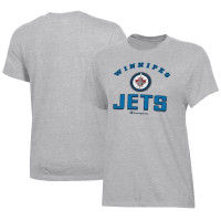 Winnipeg Jets Champion Women's Core T-Shirt - Heather Gray