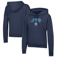 Winnipeg Jets Champion Women's Powerblend Fleece Pullover Hoodie - Navy