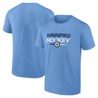 Winnipeg Jets Authentic Pro Wordmark Alt Logo T-Shirt - Blue Winnipeg Jets Authentic Pro Wordmark Alt Logo T-Shirt - Blue