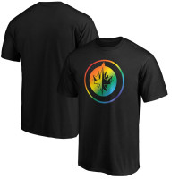 Winnipeg Jets Team Pride Logo T-Shirt - Black