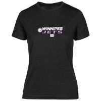 Winnipeg Jets Levelwear Women's Hockey Fights Cancer Maddox Chase T-Shirt - Black