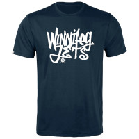 Winnipeg Jets Levelwear Youth Little Richmond Graffiti T-Shirt - Navy