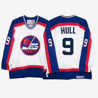 Bobby Hull Winnipeg Jets White CCM Vintage Throwback Jersey