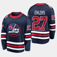 Men's Jets Nikolaj Ehlers #27 Navy 2019 Heritage Classic Breakaway Player Jersey