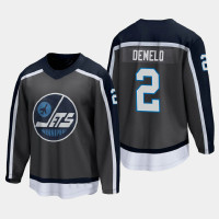 Men's Winnipeg Jets Dylan DeMelo #2 Special Edition 2021 Gray Jersey