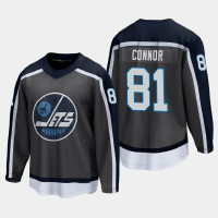 Men's Winnipeg Jets Kyle Connor #81 Special Edition 2021 Gray Jersey