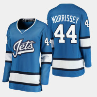 Winnipeg Jets Josh Morrissey #44 2018-19 Blue Breakaway Player Alternate Jersey