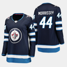 Women's Winnipeg Jets #44 Josh Morrissey Home Breakaway Player Navy Jersey