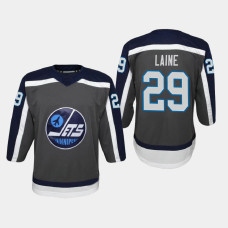 Youth Winnipeg Jets Patrik Laine #29 Reverse Retro Replica 2020-21 Jersey Gray Youth Winnipeg Jets Patrik Laine #29 Reverse Retro Replica 2020-21 Jersey Gray